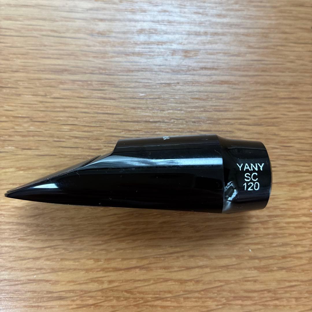 YANY SC 120 ソプラノサックスマウスピース リガチャーキャップ付き