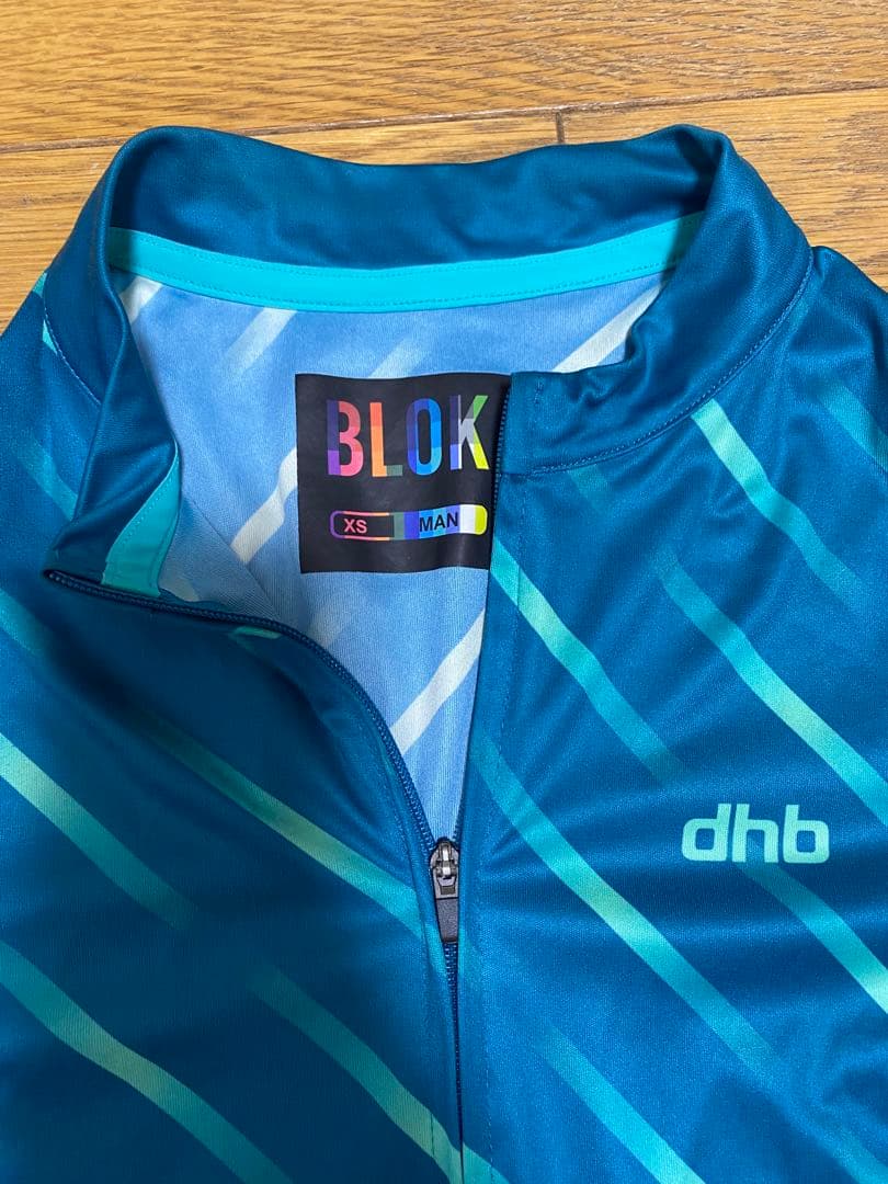 dhb BLOK サイクルジャージ 上下セット青