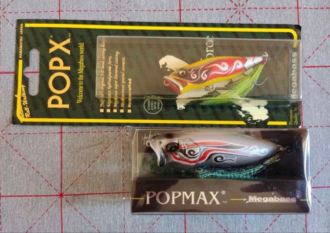 上海釣りフェス　限定　メガバス　POPX & POPMAX ル　セット　三国志