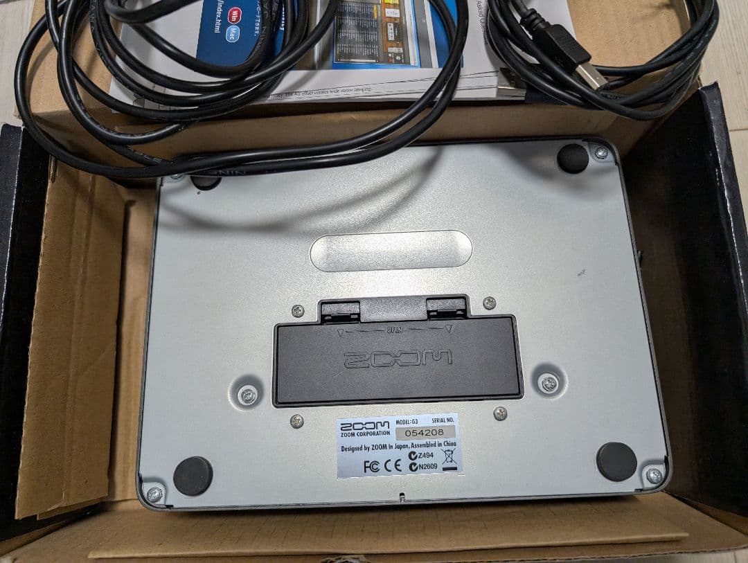 Zoom G3 ver 2.0 ギターエフェクター キャプ付き