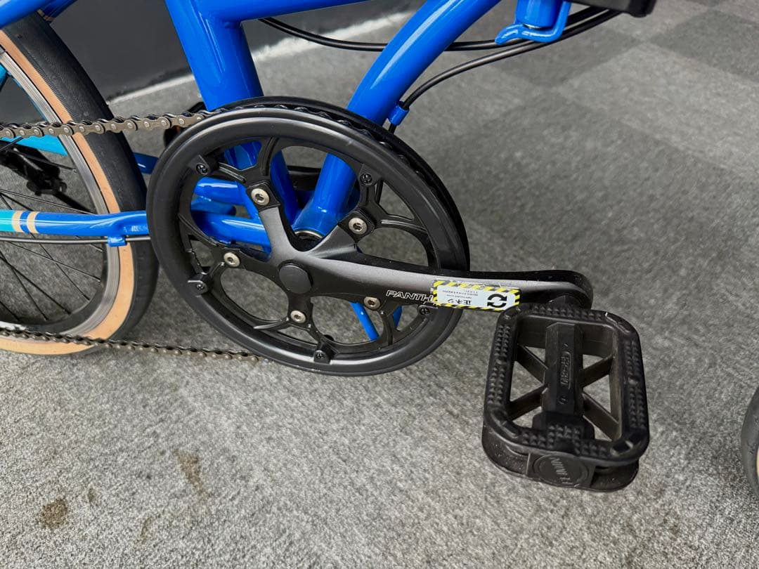 PANTHER 折りたたみ自転車 20インチ Shimano7段変速 ブルー系