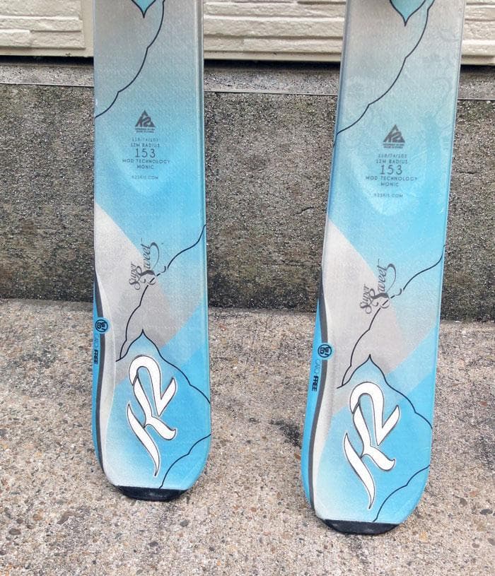 美品　K2スキー　 Super Sweet 153cm K2 MARKER