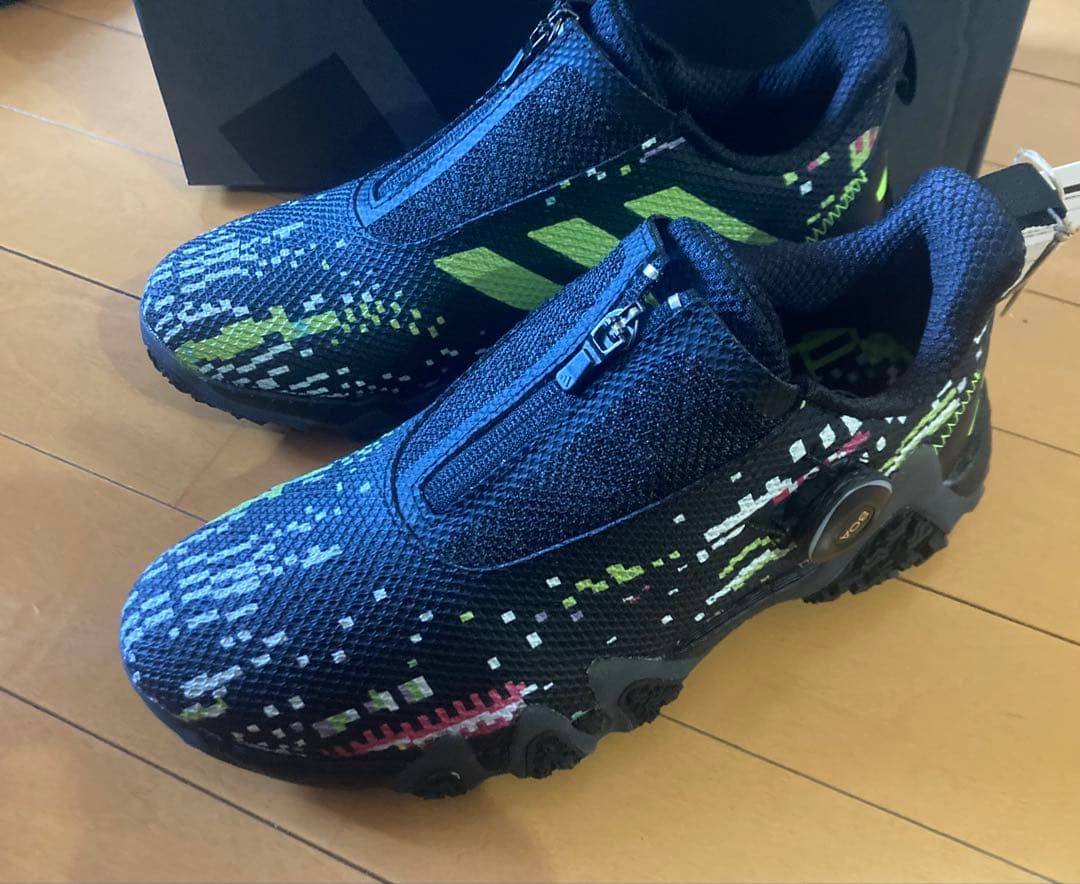 新品アディダスadidas ゴルフシューズコードカオス22ボアグリッチ 23.0