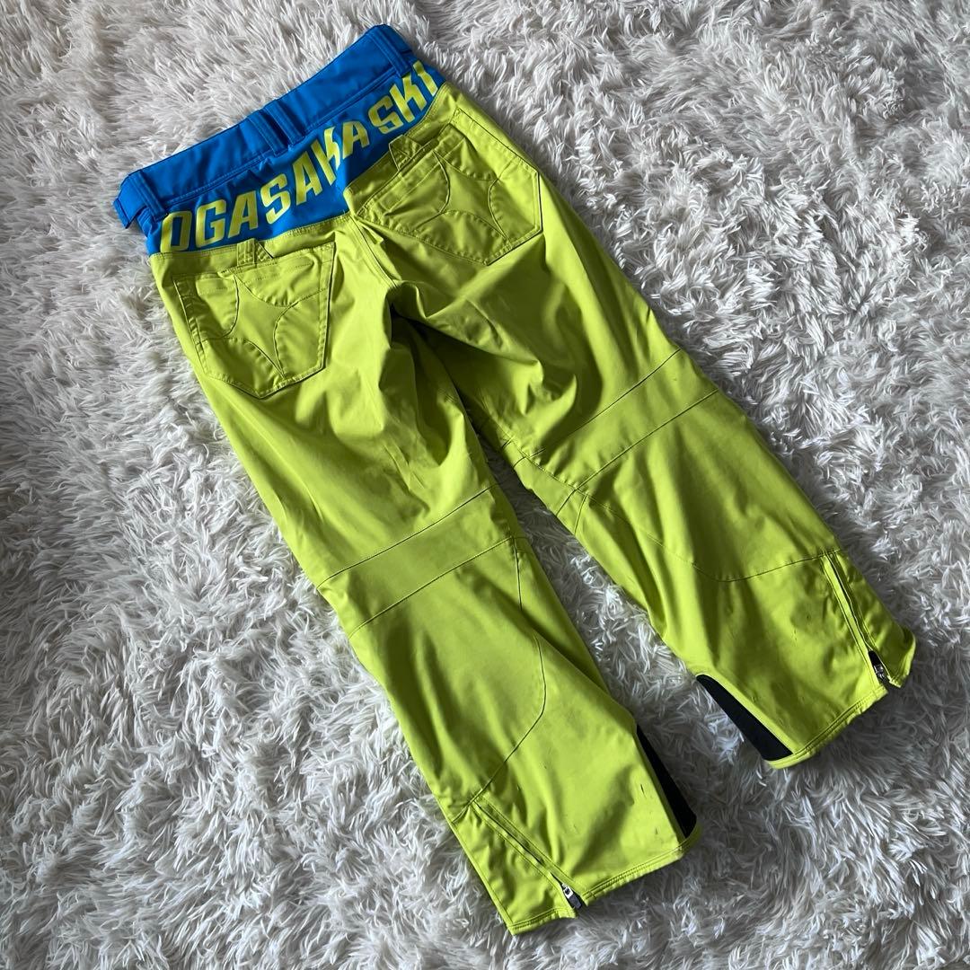 #J12✨希少DESCENTEオガサカ✨スキー スノボ ウェア 上下 メンズS