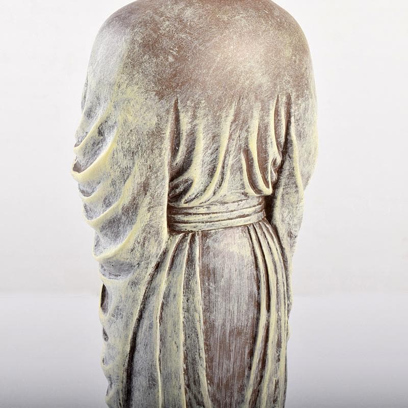 仏教美術　樹脂製　レプリカ　国宝　月光菩薩像　仏像　置物　M　R7674