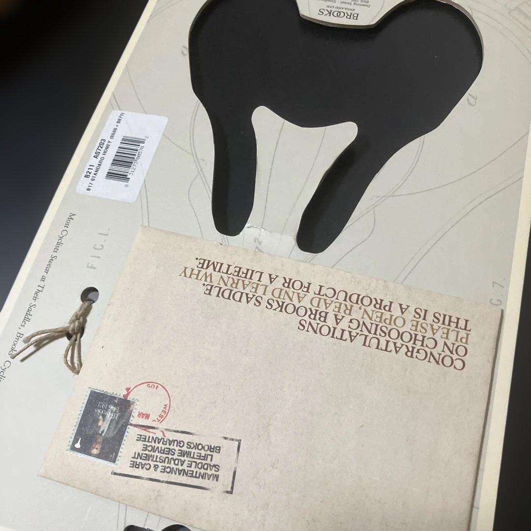 ブルックス サドル BROOKS 新品 B17 ハニー　B2