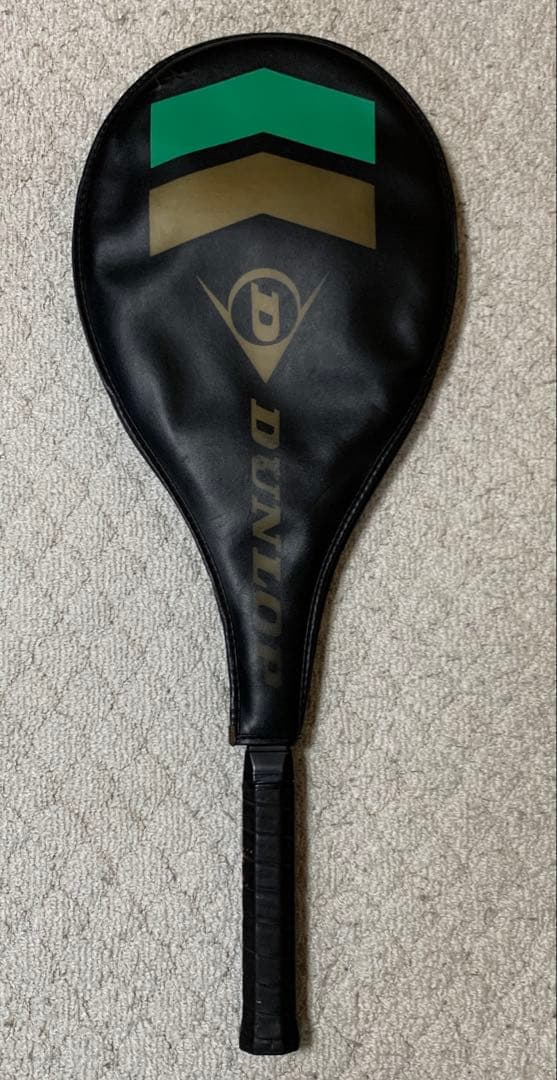 ビンテージ　DUNLOP 硬式　テニスラケット ケース付き 中古品
