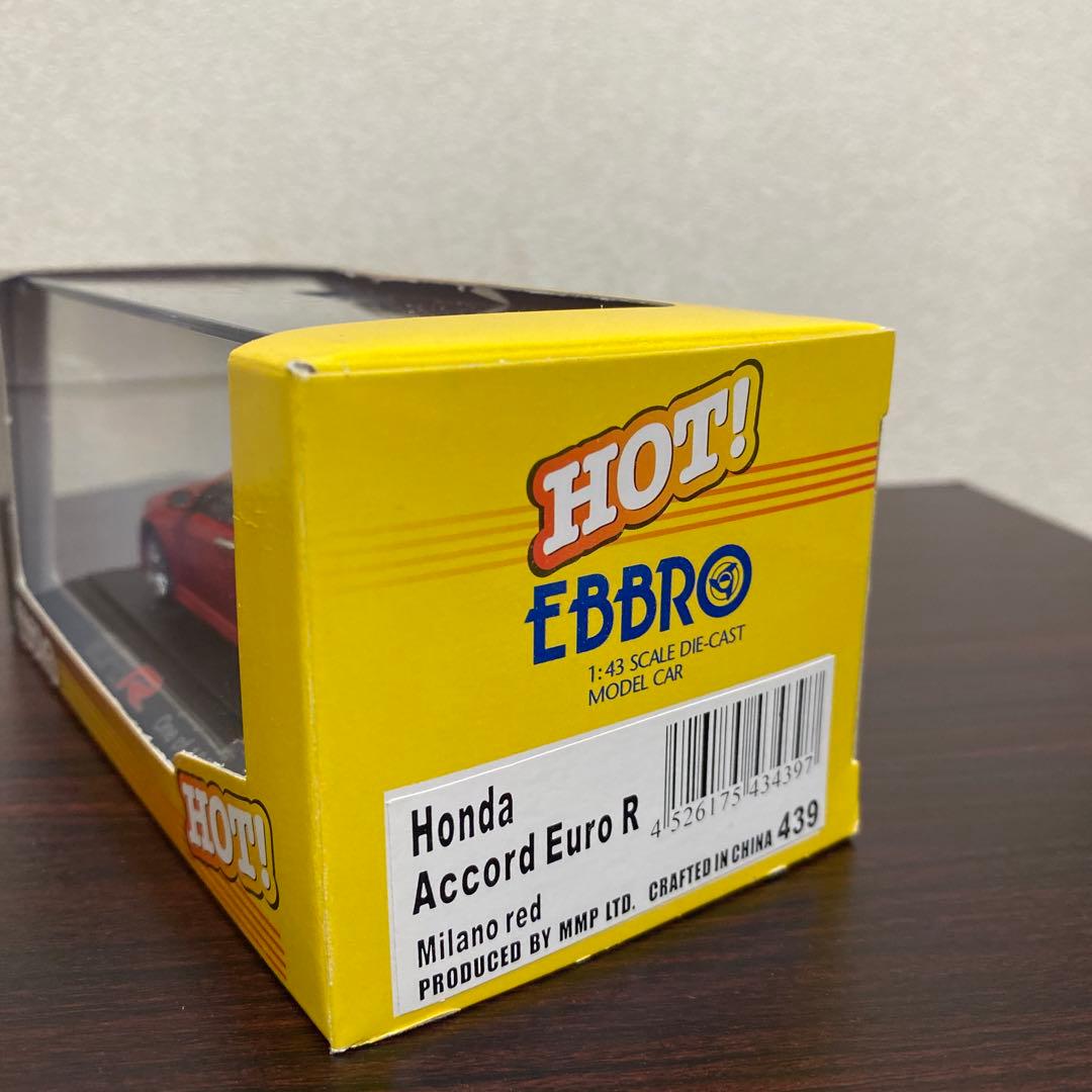 エブロ Honda Accord EuroR ホンダ アコード ユーロR CL7