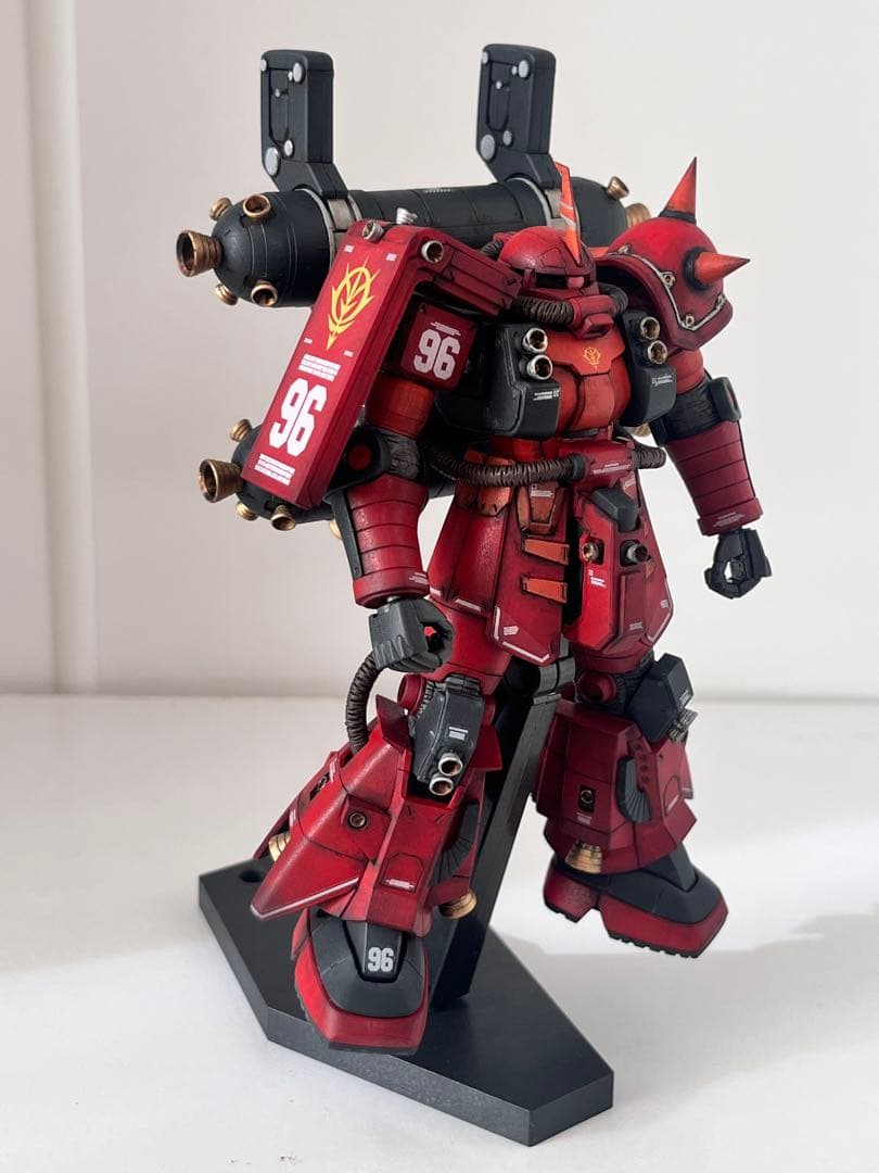 hg ガンプラ　サイコ・ザク　 ウェザリング　全塗装　完成品