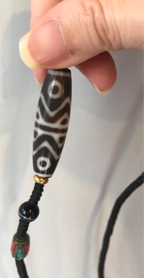 ☘️超レア　金剛虎牙六眼天珠 ジービーズ Dzi　ネックレス