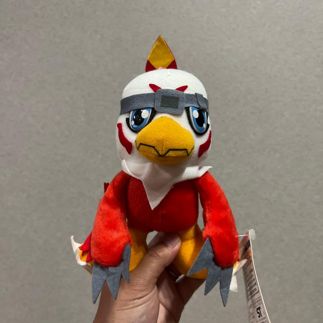 デジモンアドベンチャー02 2000年　レトロ　ぬいぐるみ　ブイモン　ホークモン