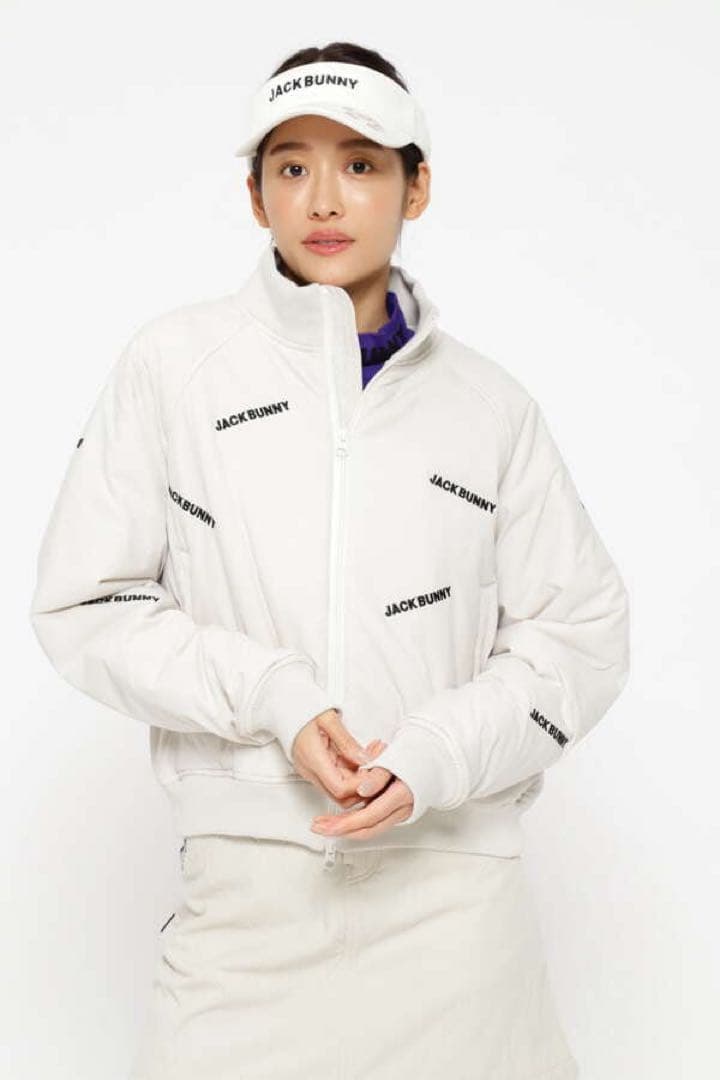 新品 PEARLY GATES ジャックバニー 中綿 フルジップブルゾン S