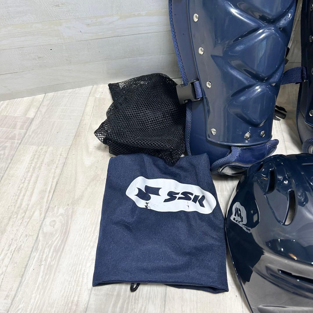 キャッチャー防具セット（軟式用）NIKE・SSK【JSBB規格対応】収納バッグ