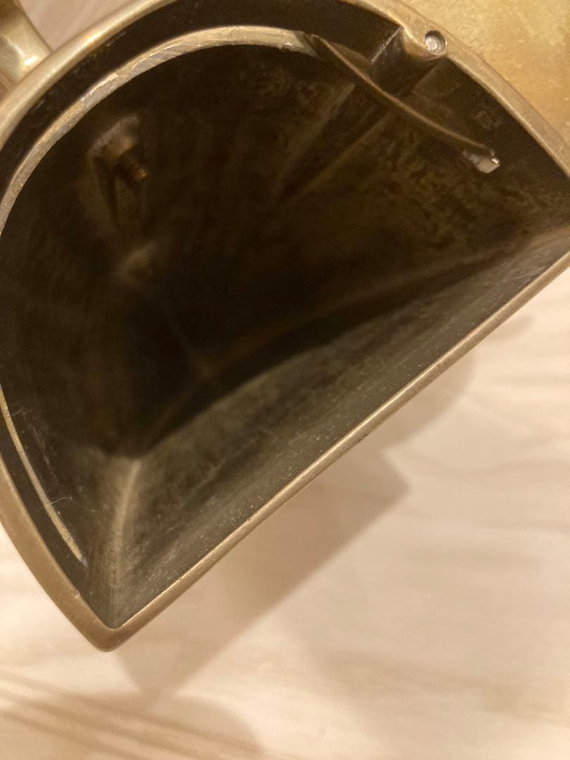 ブラス製　ヴィンテージアンティーク　銃弾型置物