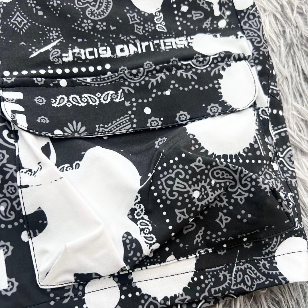 新品　ラッセルノ　セットアップ　ハーフパンツ　ハーフジップシャツ　ブラック　4