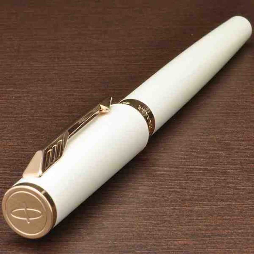 PARKER 5th 万年筆 ホワイト ゴールド