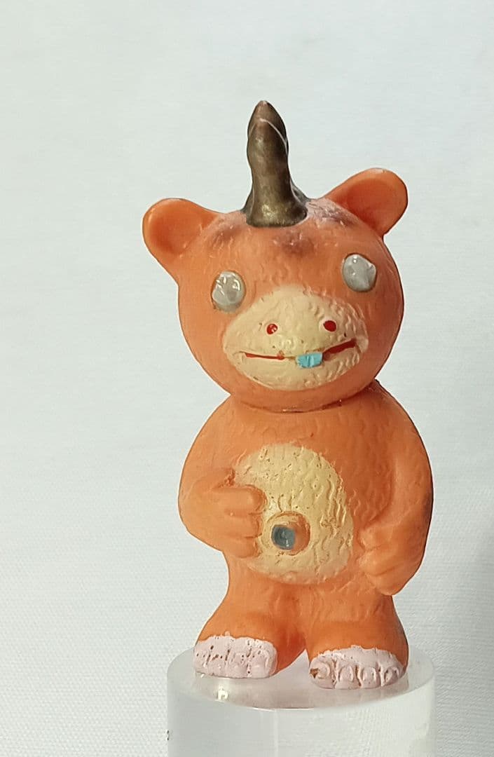 マルサン 快獣 ブースカ ミニ ソフビ シスコ チョコレートプレゼント品 当時物