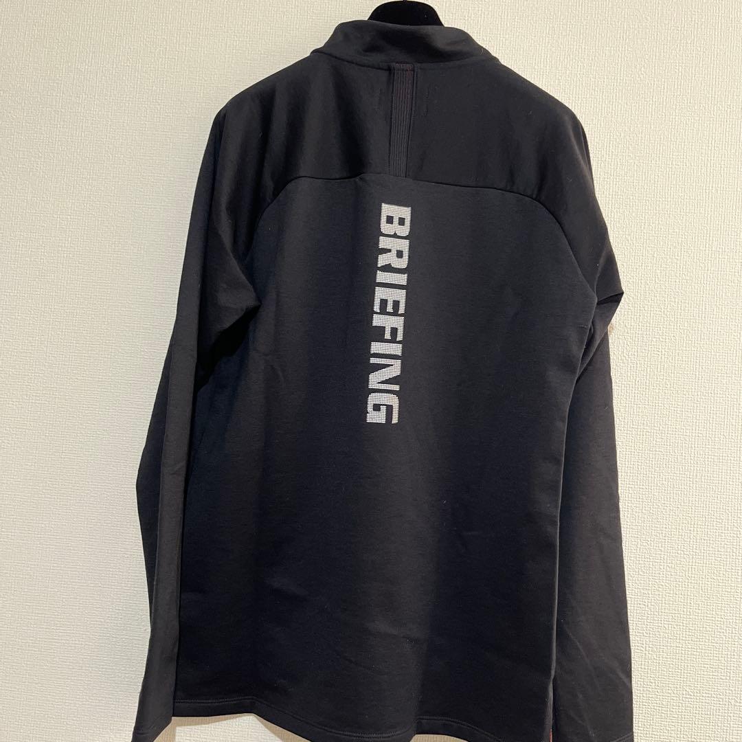 美品　ブリーフィング　ハーフジップスエット　M