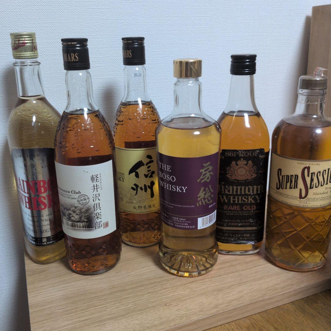 日本のウイスキーセット６本