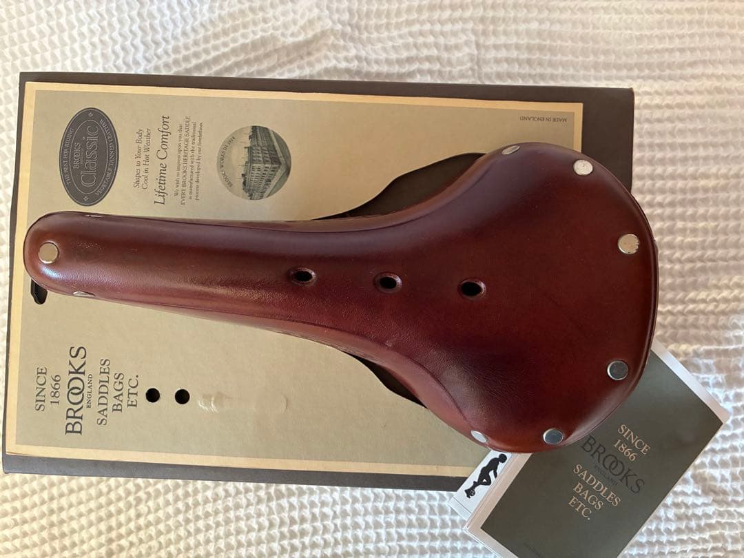 BROOKS B17 チャンピオンナロー ブラウンサドル