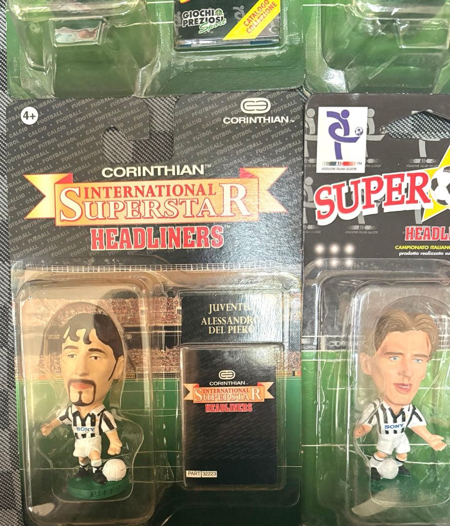 希少【コリンシアン　ヘッドライナーズ】ジダン＆ボクシッチ＆パリュウカ＆デルピエロ