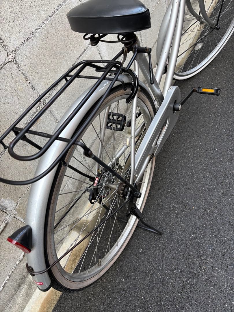 シティサイクル　シルバー