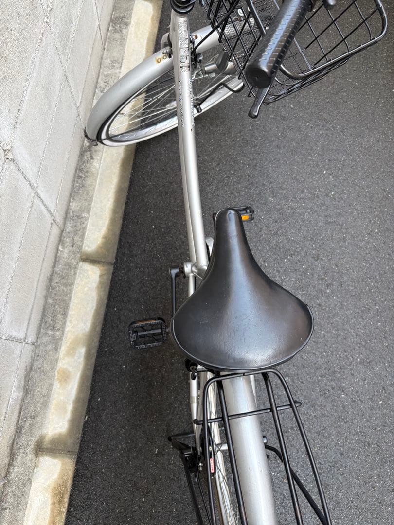 シティサイクル　シルバー