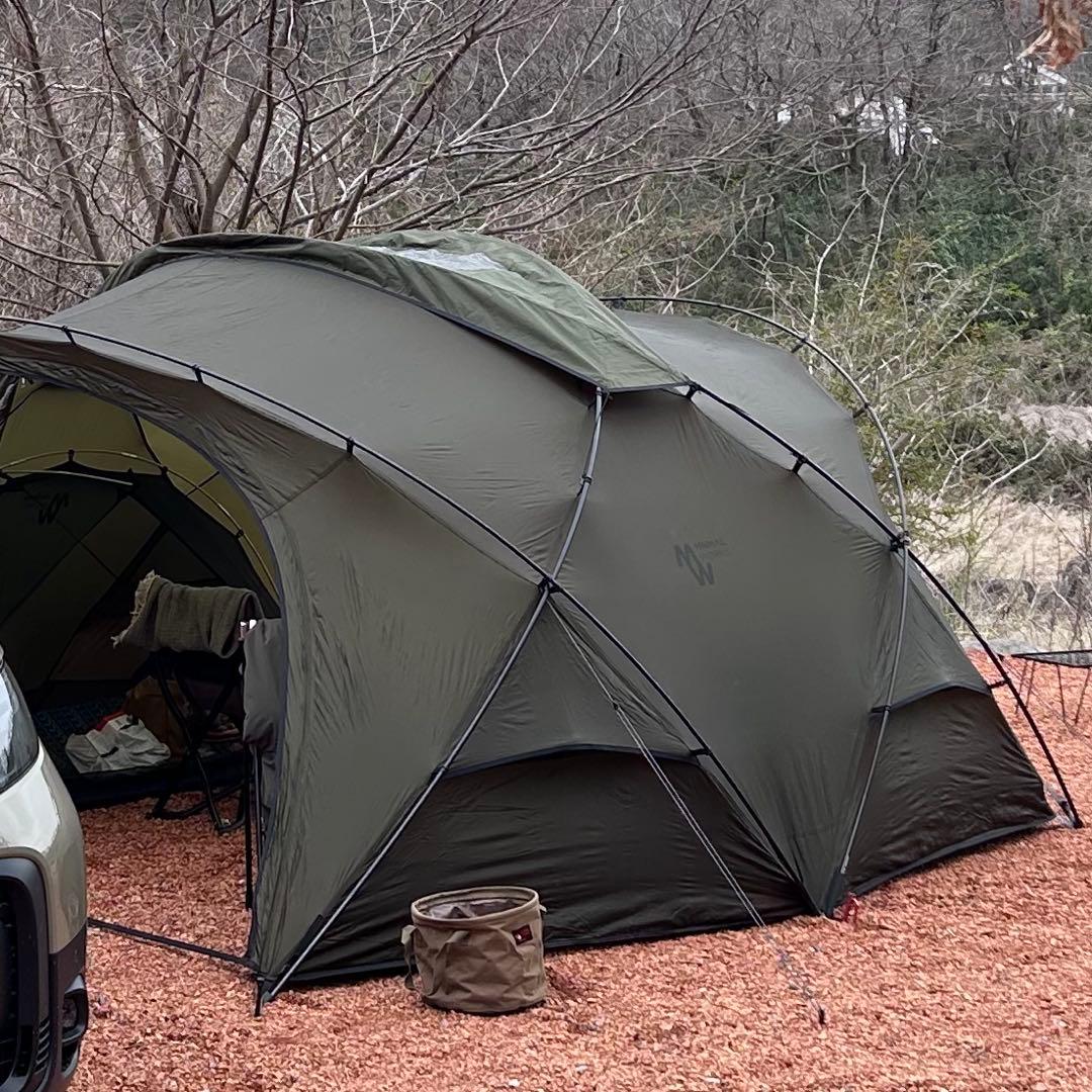 ミニマルワークス　シェルターG 2.0 オリーブ TPUドア・メッシュドア付き