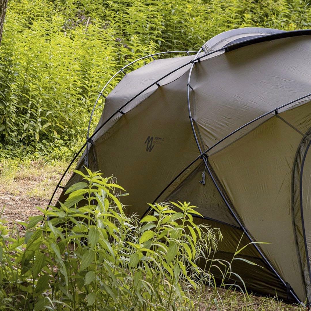 ミニマルワークス　シェルターG 2.0 オリーブ TPUドア・メッシュドア付き