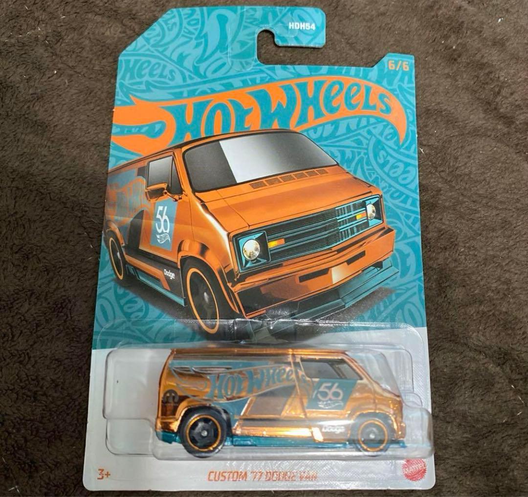 ミニカー Hot Wheels 1989 Mercedes vs DODGE VAN