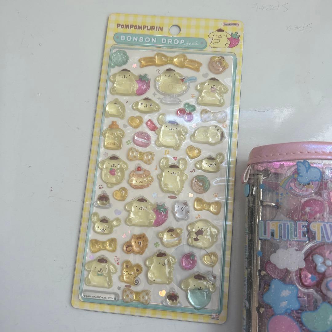 【正規品】ボンボンドロップシール＋シール帳完成品