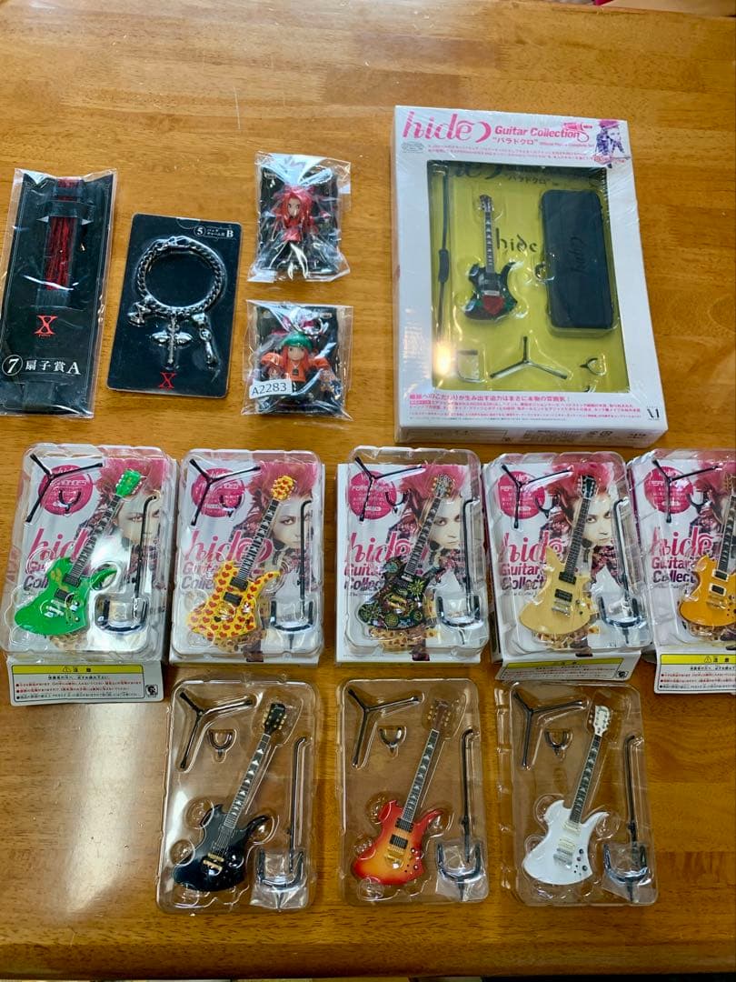 【全て新品未使用】hide 1/8ギターコレクション　その他まとめ売り