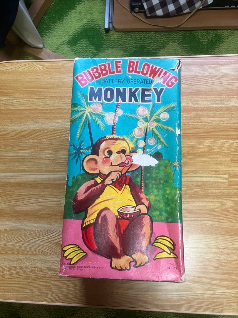 ヴィンテージ お猿のシャボン玉