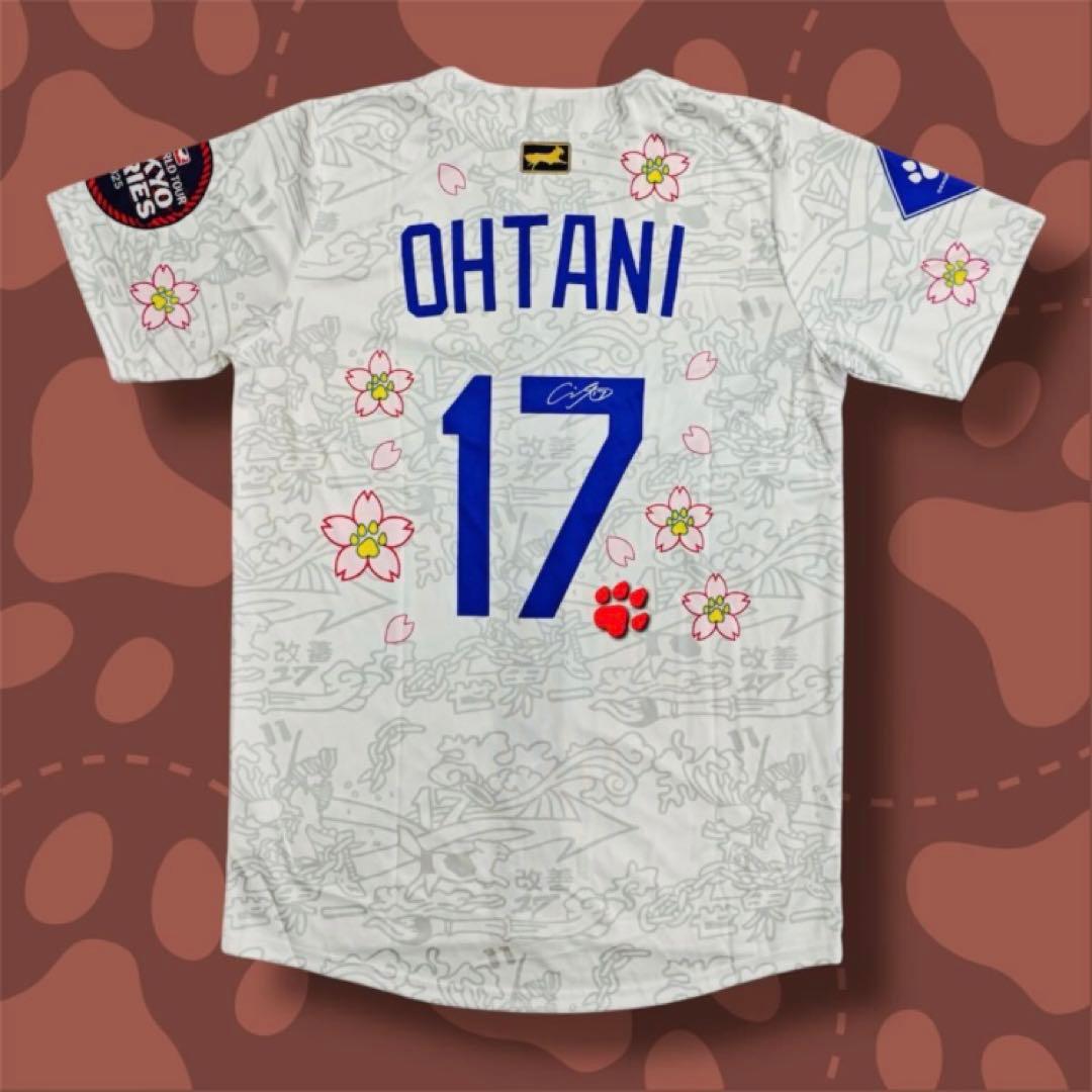 ドジャース 大谷 デコピン ディコイ Dekopin サイン ユニフォーム