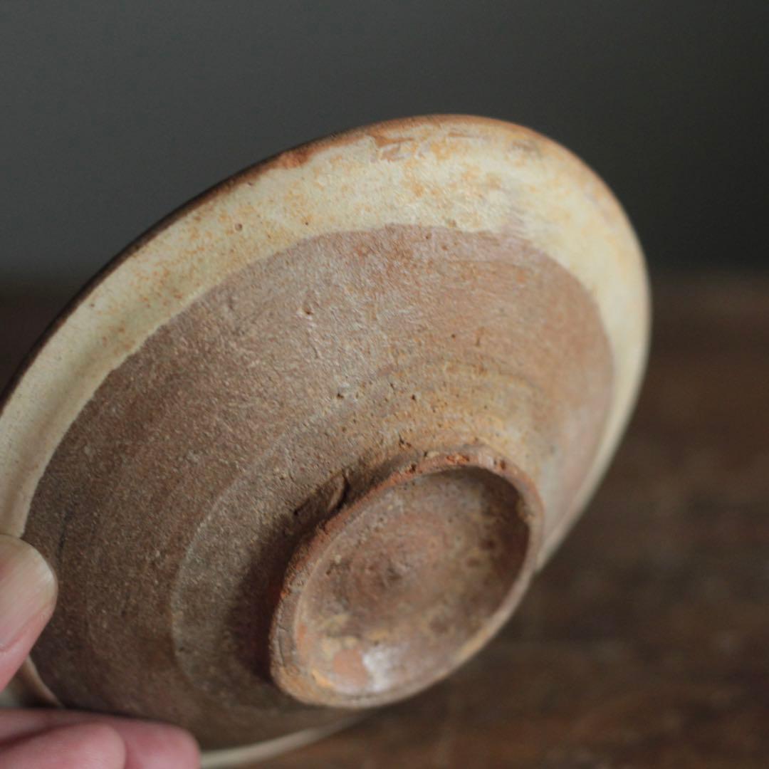 李朝 無地刷毛目 平茶碗 平盃 酒器 小皿 茶道具 朝鮮美術 古美術 古道具