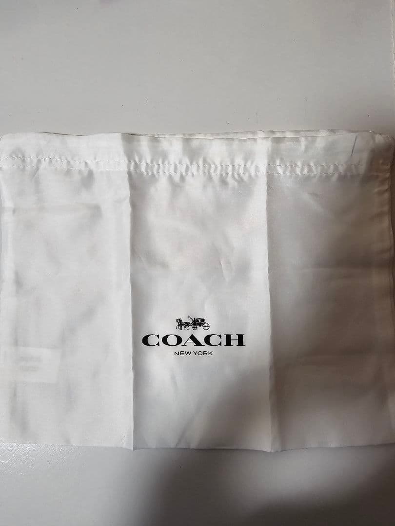 COACH ショップ袋 ホワイト 約30cm x 40cm