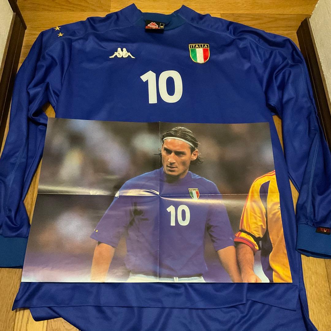 フランチェスコ トッティ ユーロ2000予選 ユニフォーム ポスター イタリア