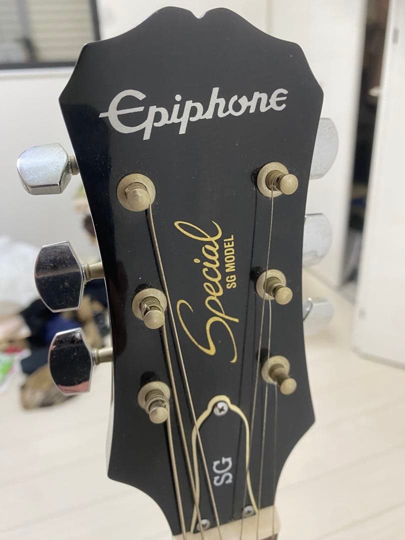 エピフォン　SG エレキギター ブラック