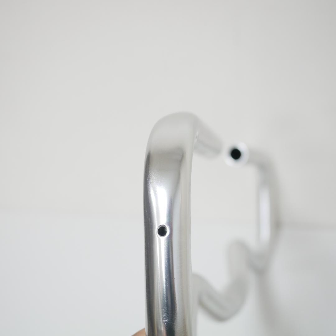 BROMPTON　用　MINI Pハンドルバー　新品 鏡面仕上げ　シルバー
