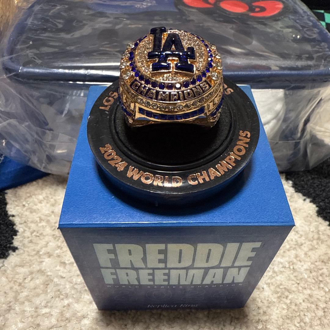 大谷翔平MVPボブル FREEMAN優勝リング 帽子キティバッグ豪華セット