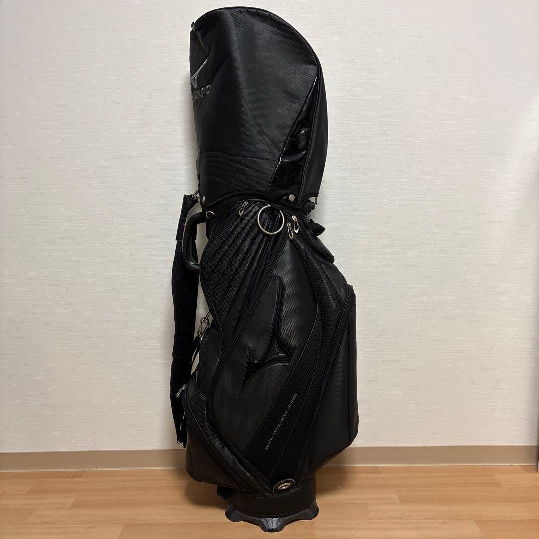 【最終値下げ】Mizuno ゴルフキャディバッグ(ブラック)