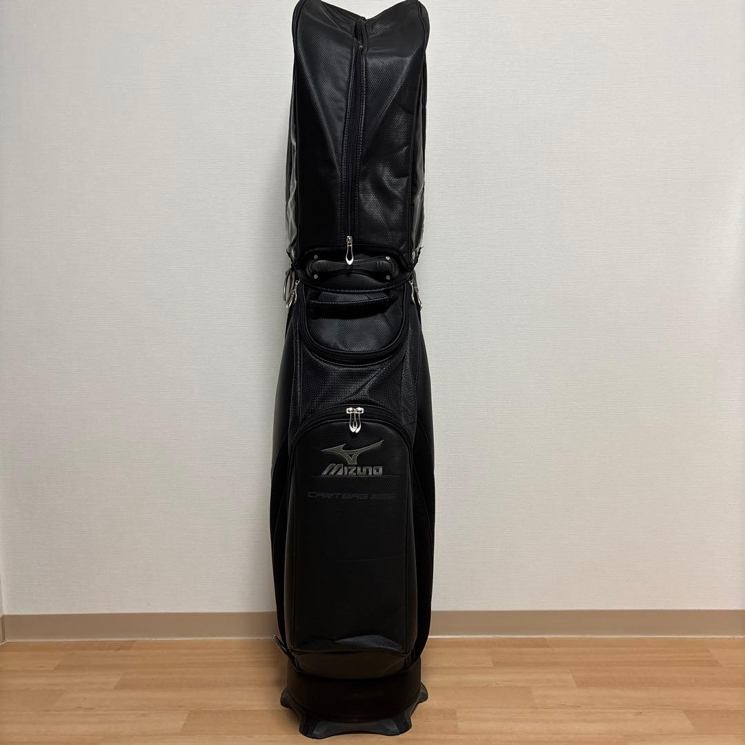 【最終値下げ】Mizuno ゴルフキャディバッグ(ブラック)