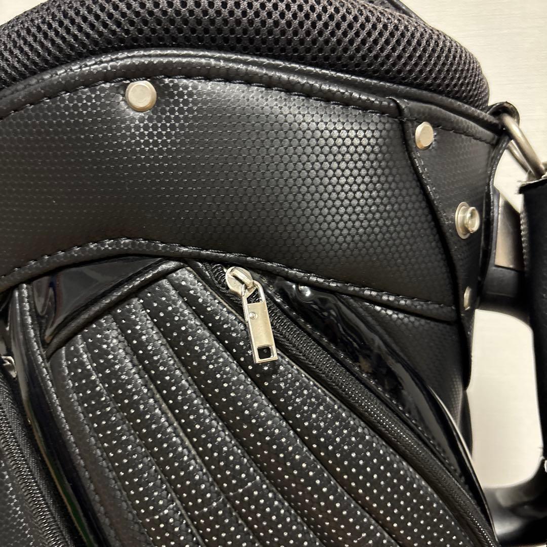 【最終値下げ】Mizuno ゴルフキャディバッグ(ブラック)
