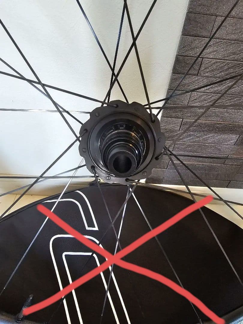 zipp 454 TL ハドラス済 cx-super交換 タイヤ付 ※ローター無