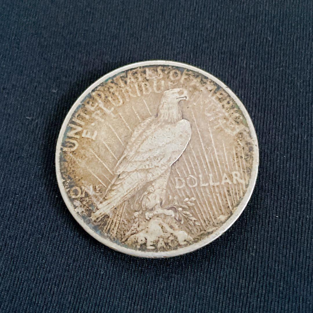 ピースドル銀貨 1ドル 銀貨 1923 26.6g 記念 アメリカ 希少