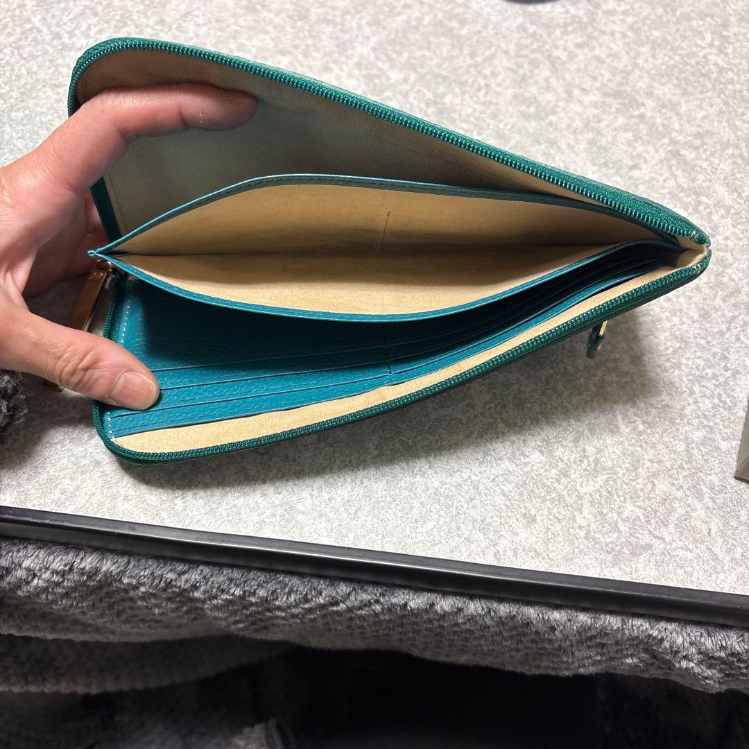 ATAO KOBE ターコイズ 長財布