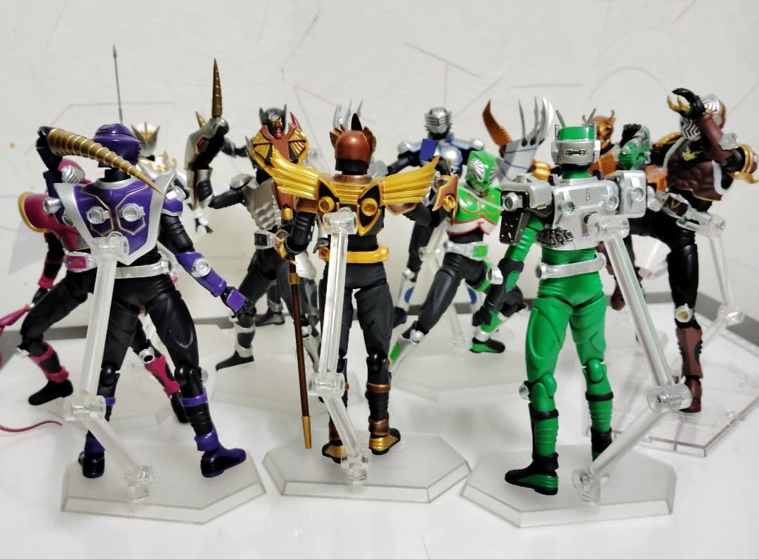 仮面ライダー龍騎　フィギュア×11