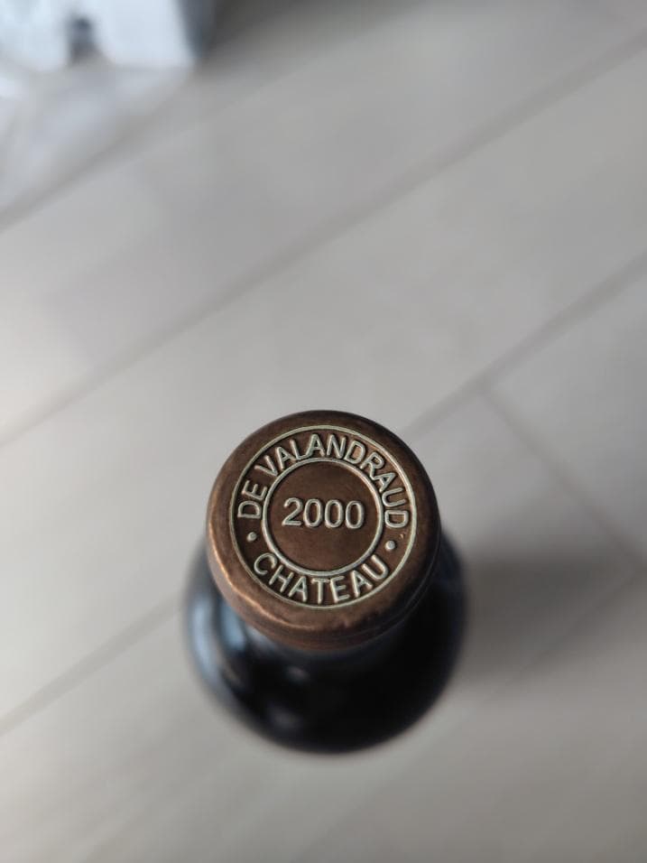 最終【現地購入品】Chateau de Valandraud 2000
