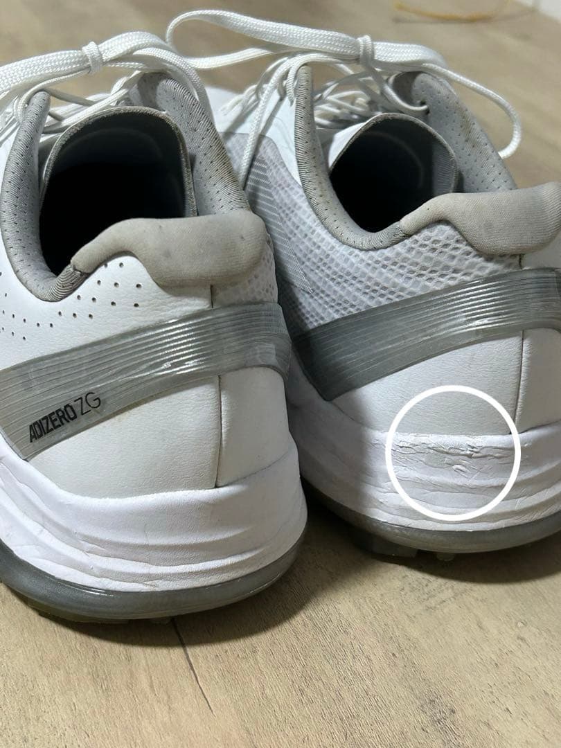 美品　アディダス　アディゼロ　ZG25　ゴルフシューズ　28cm