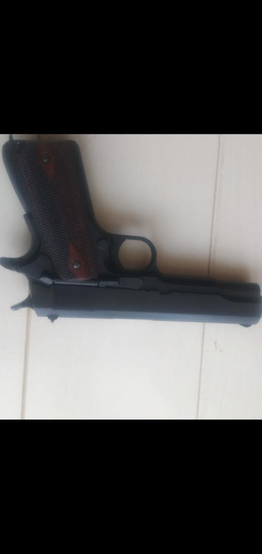 タニオコバ、GM7、インベルM1911ブラックモデル。